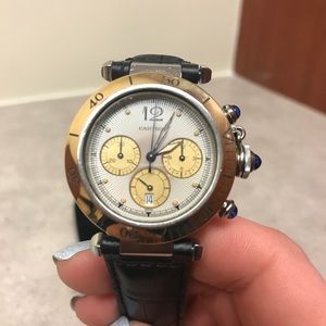 Cartier 18KGold,Stainless steel,chronometer Watch